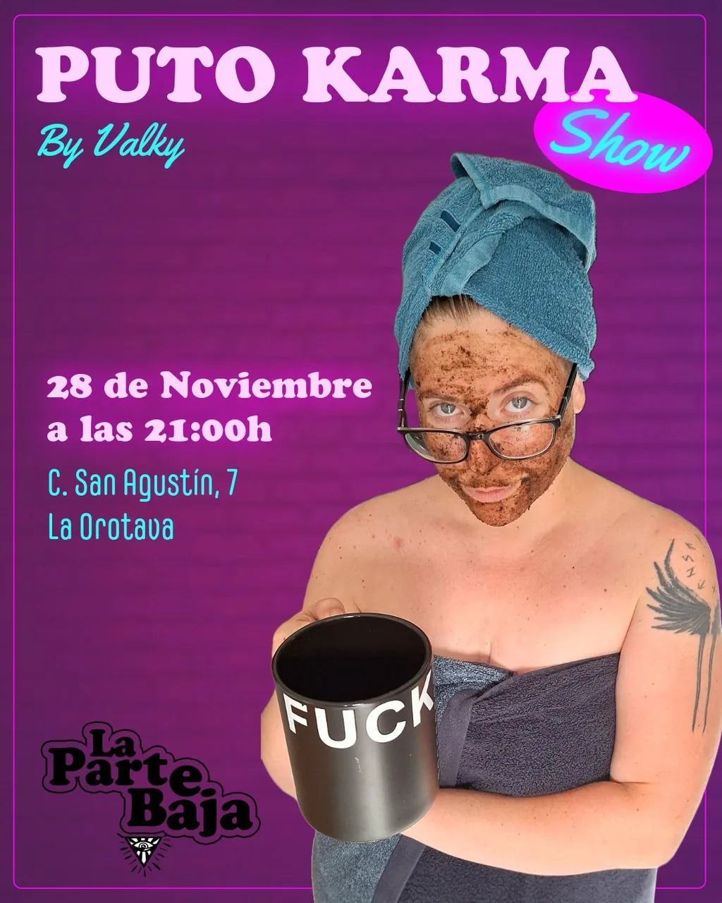 Puto Karma Show — Teatro y Danza en La Orotava, Tenerife