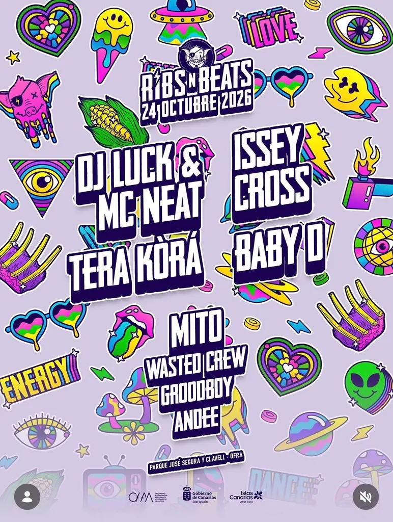 Ribs N Beats — Fiestas y Festivales en San Cristóbal de La Laguna, Tenerife