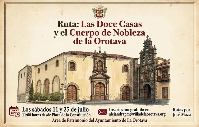 Ruta «Las Doce Casas y el Cuerno de Nobleza de La Orotava» — Deportes y Aventura en La Orotava, Tenerife