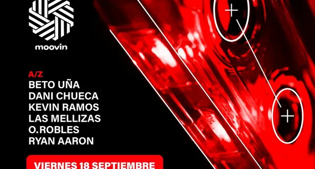 Sala El Nido: Moovin · Fri. 18th September 2026 — Festivals in Arona, Tenerife