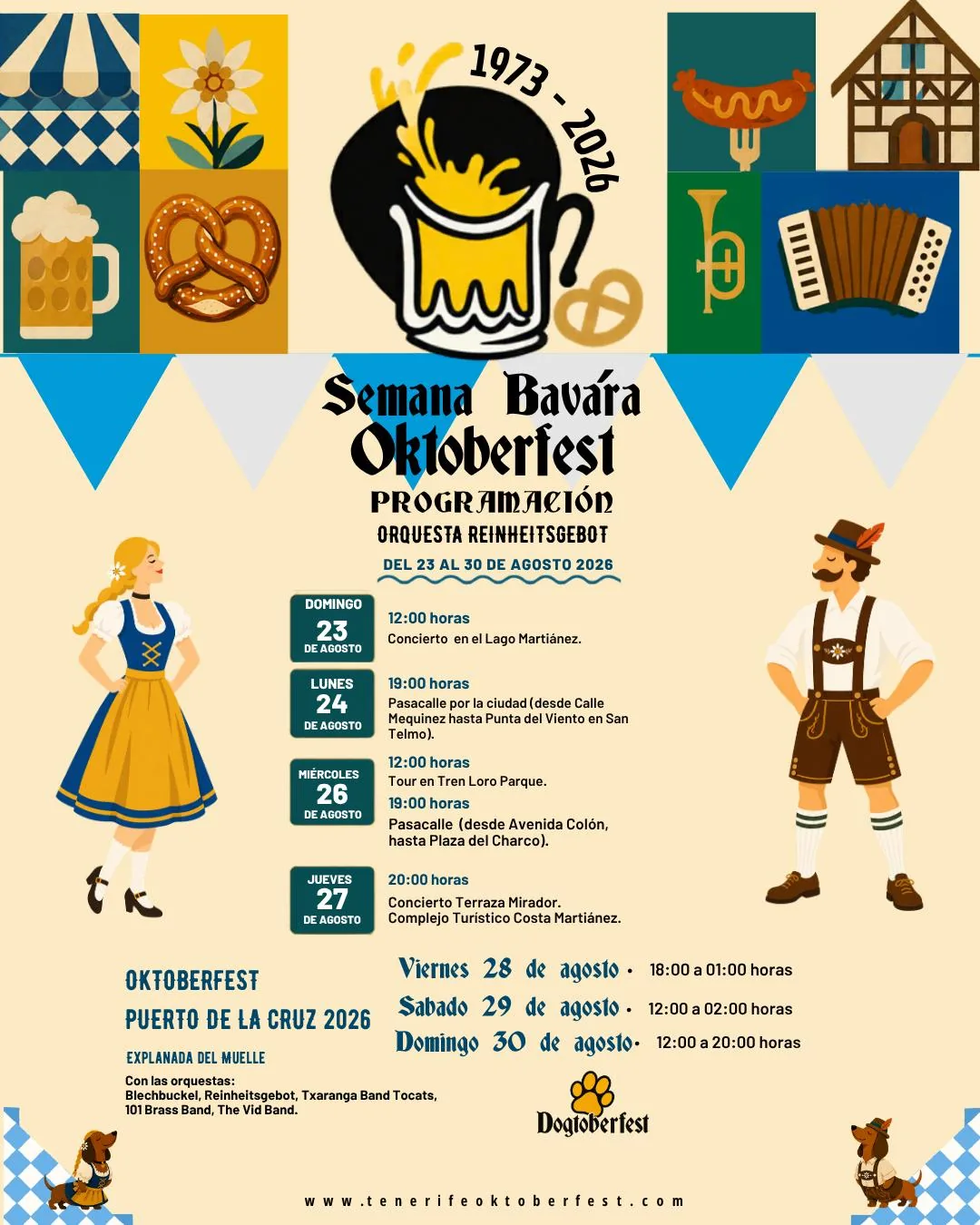 Semana Bávara — Fiestas y Festivales en Puerto de la Cruz, Tenerife