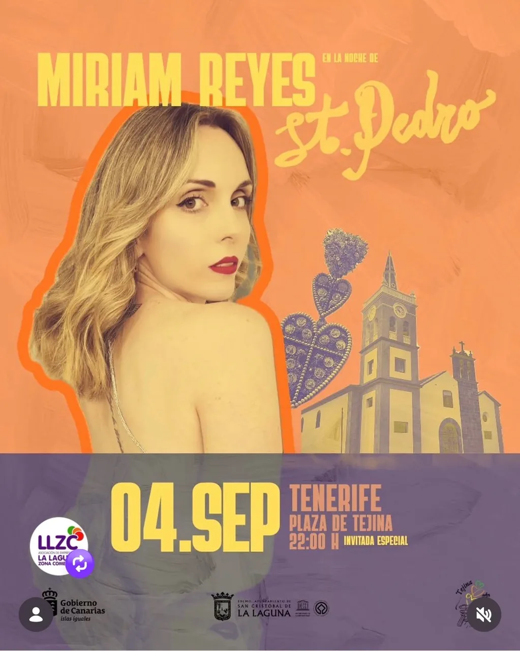 St. Pedro en concierto con Miriam Reyes — Música en San Cristóbal de La Laguna, Tenerife