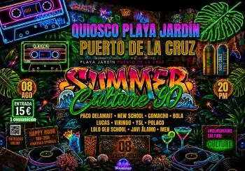 Summer Culture 90 en Tenerife — Música en Santa Cruz de Tenerife, Tenerife