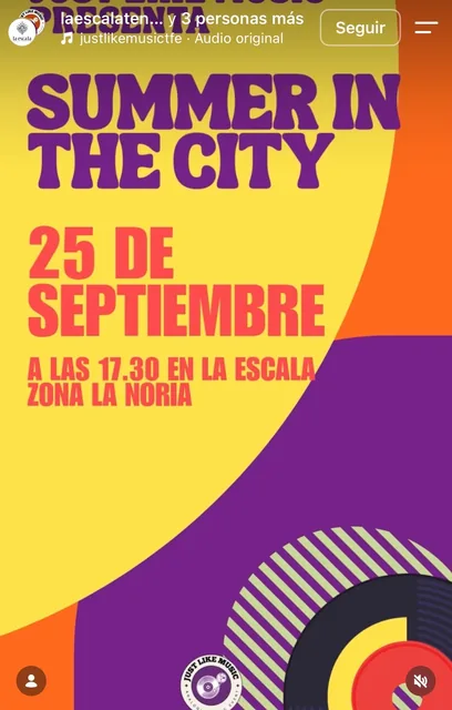 Summer in the City — Music in Santa Cruz de Tenerife, Tenerife