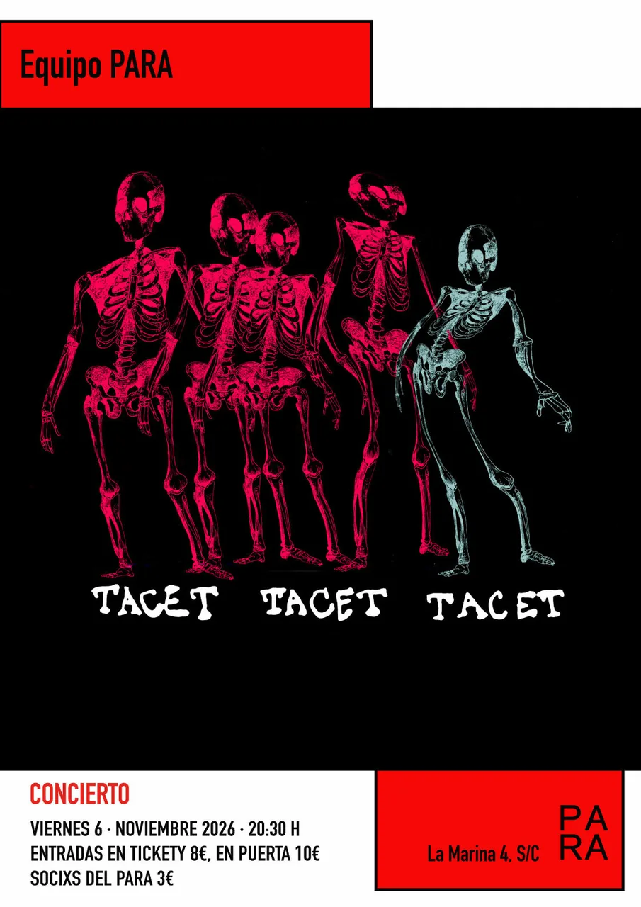 TACET TACET TACET · Electronic · Audiovisual — Music in Santa Cruz de Tenerife, Tenerife