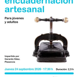 Taller de Encuadernación Artesanal — Talleres y Formación en Vilaflor de Chasna, Tenerife
