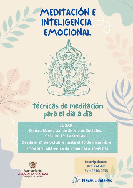 Meditation and Emotional Intelligence Workshop — Workshops & Training in La Orotava, Tenerife