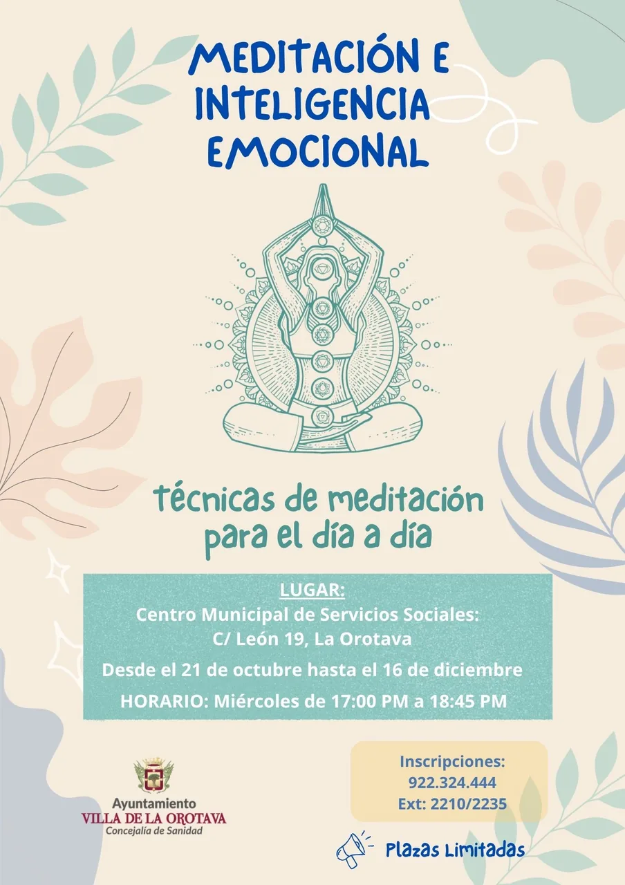 Meditation and Emotional Intelligence Workshop — Workshops & Training in La Orotava, Tenerife