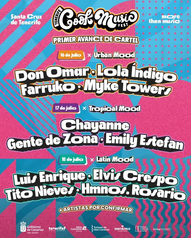Tenerife Cook Music Fest 2026 — Fiestas y Festivales en Santa Cruz de Tenerife, Tenerife
