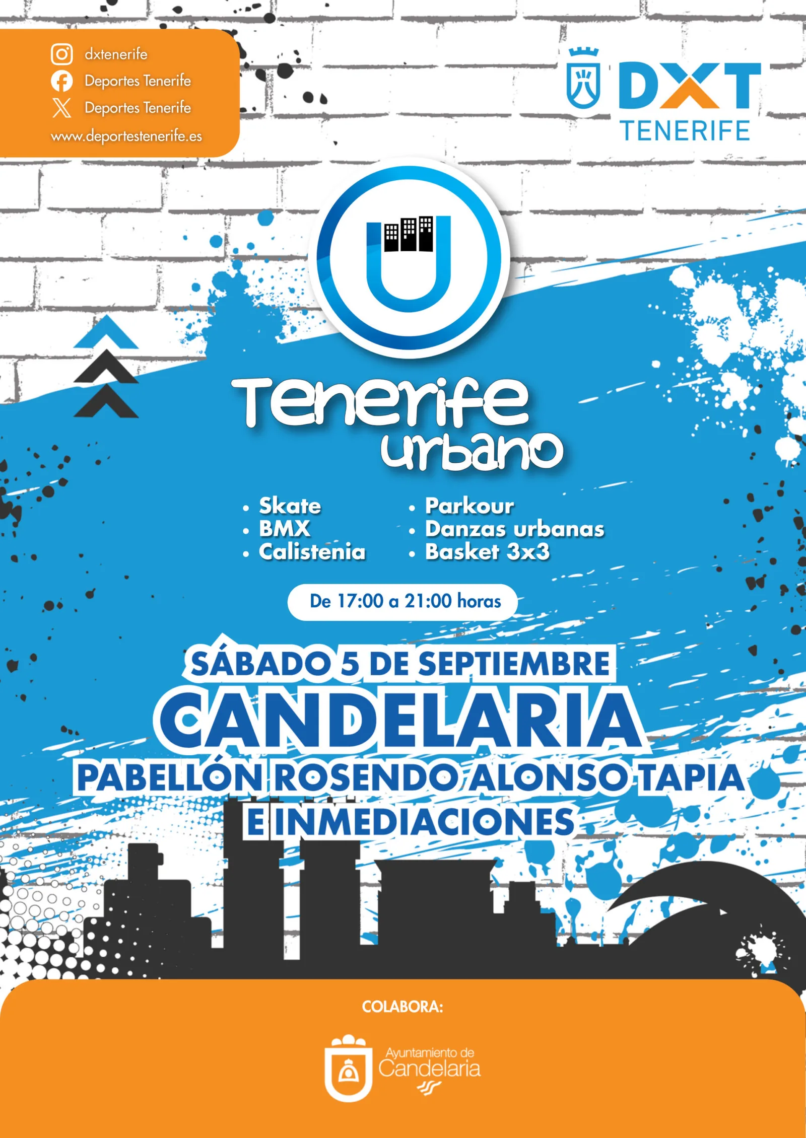 Tenerife Urbano 2026 en Candelaria — Deportes y Aventura en Candelaria, Tenerife