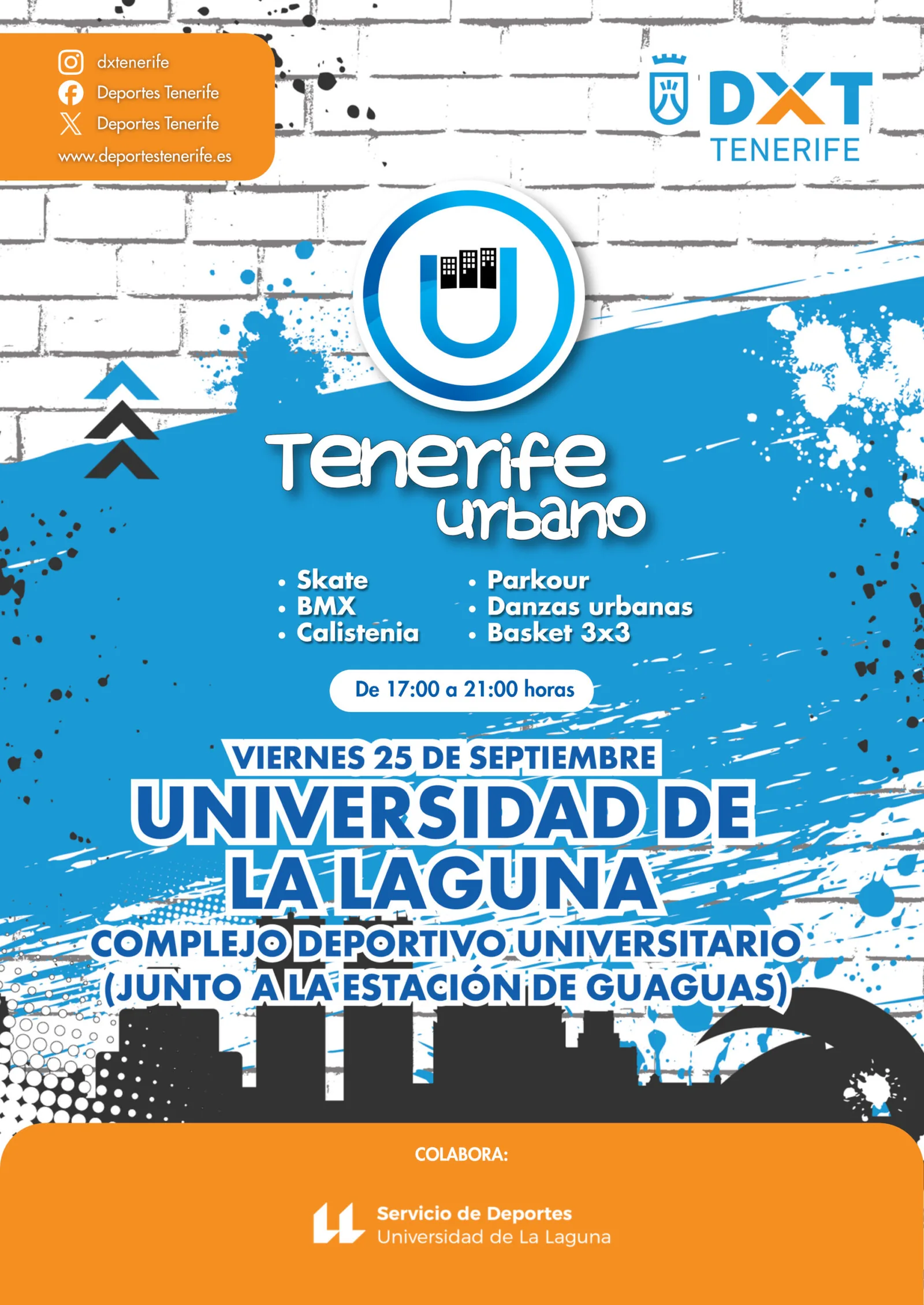 Tenerife Urbano 2026 en la Universidad de La Laguna — Deportes y Aventura en San Cristóbal de La Laguna, Tenerife