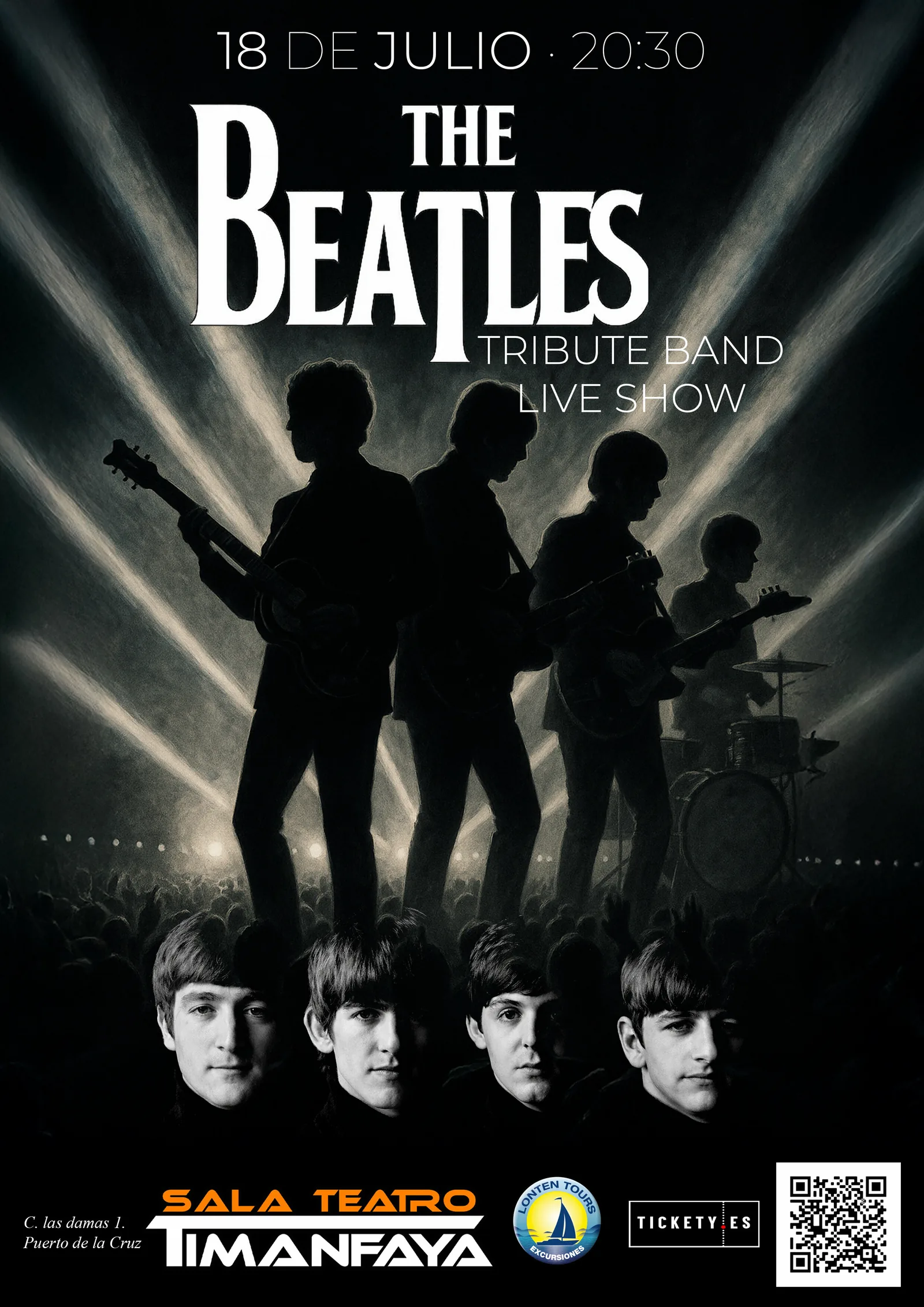 The Beatles - Tribute Show — Música en Puerto de la Cruz, Tenerife