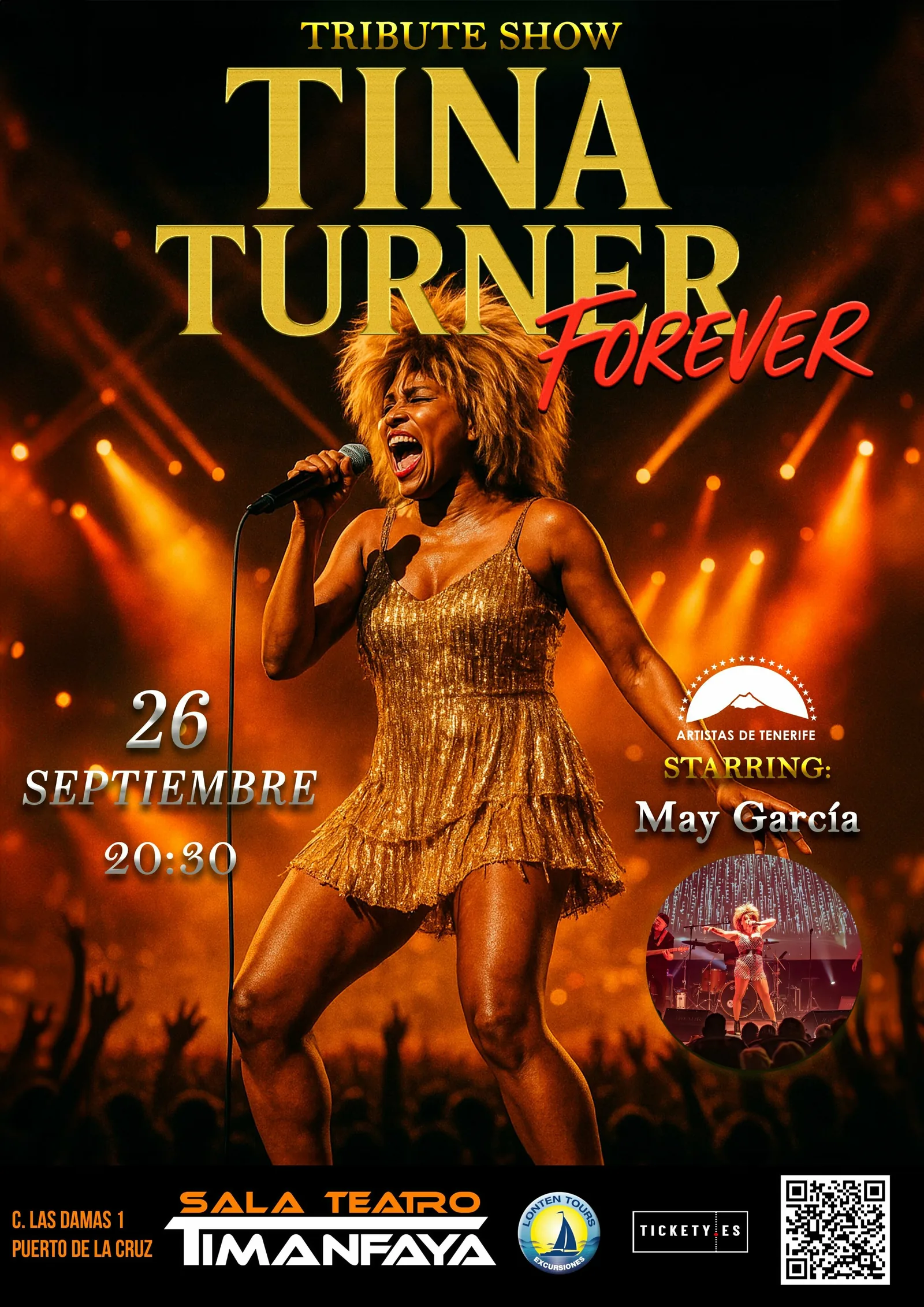 Tina Forever (Tina Turner Tribute Show) — Música en Puerto de la Cruz, Tenerife