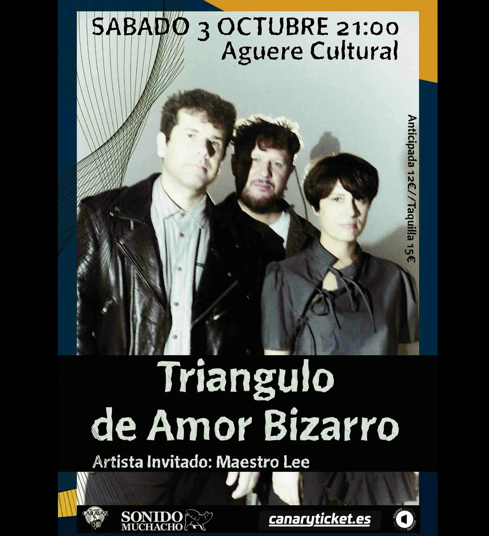 Triángulo de Amor Bizarro + Maestro Lee — Música en San Cristóbal de La Laguna, Tenerife