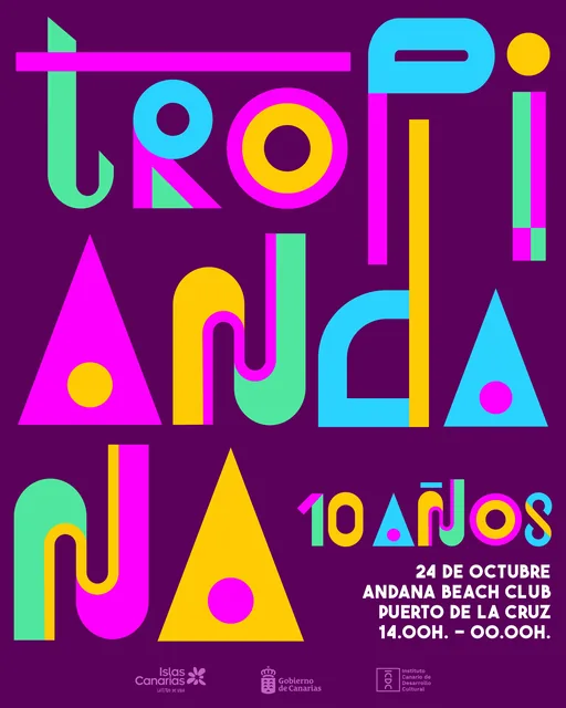 Tropicalia Tenth Anniversary at Andana Beach Club — Festivals in Puerto de la Cruz, Tenerife