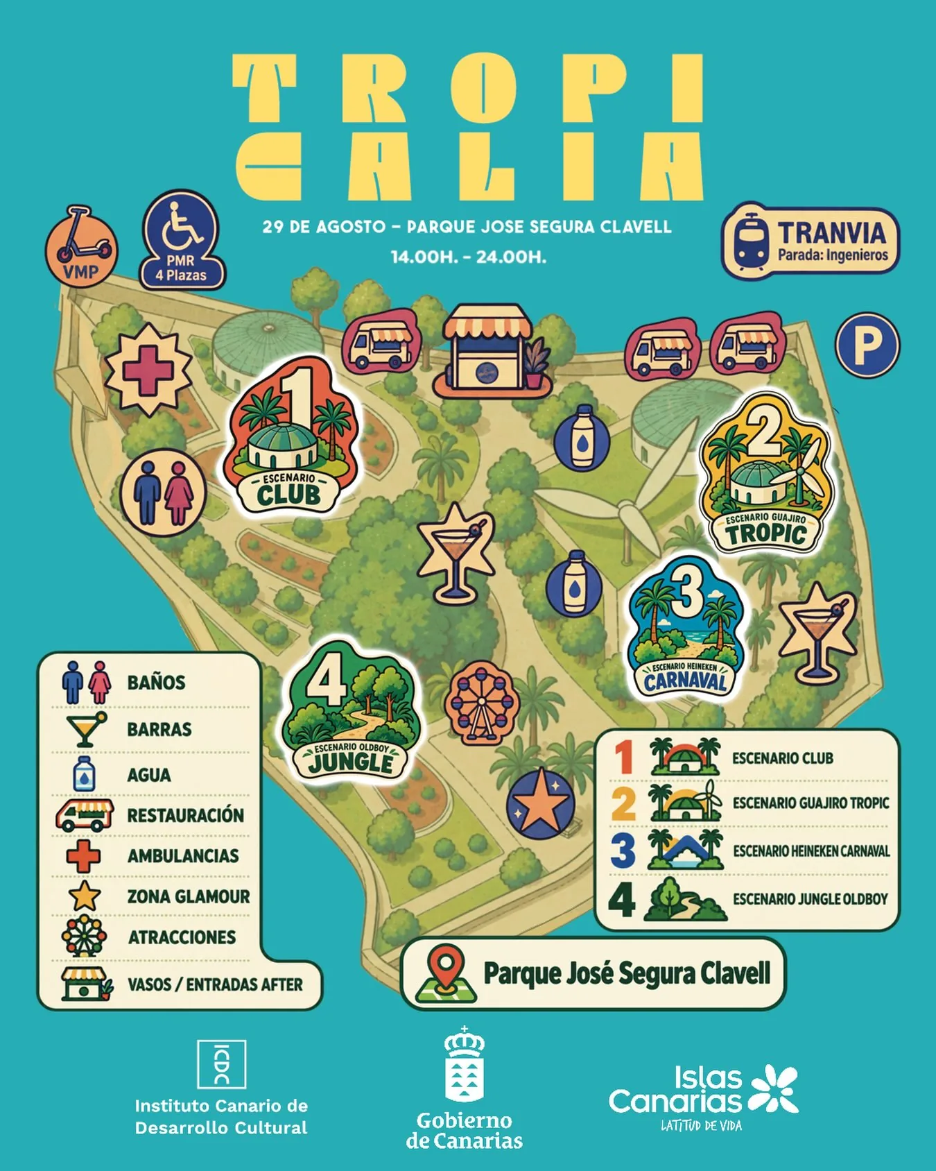 Tropicalia Puerto Rico — Fiestas y Festivales en Santa Cruz de Tenerife, Tenerife