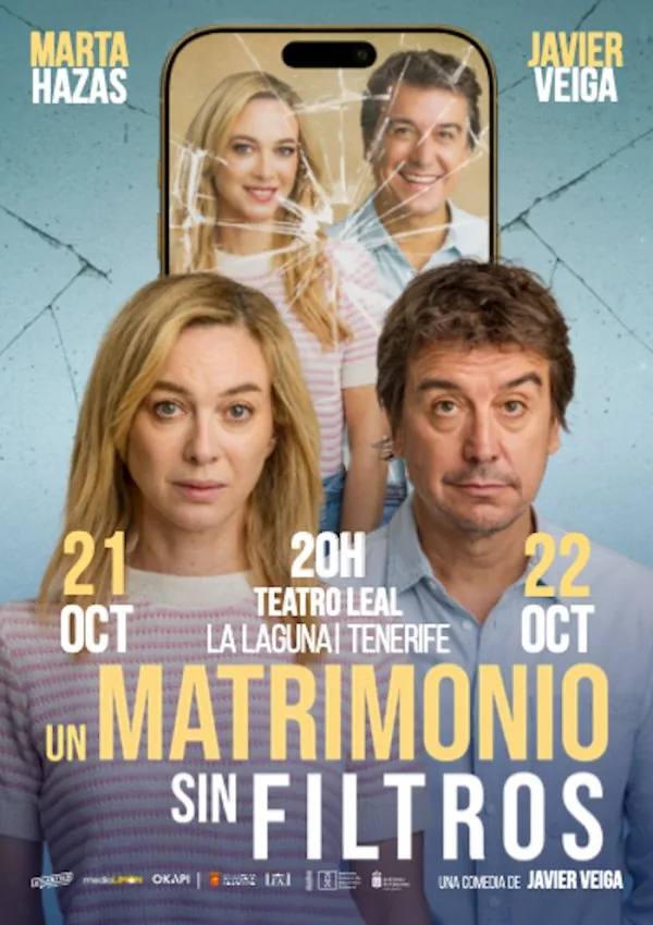 Un matrimonio sin filtros — Teatro y Danza en San Cristóbal de La Laguna, Tenerife