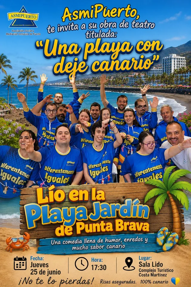 Una playa con deje canario — Teatro y Danza en Puerto de la Cruz, Tenerife