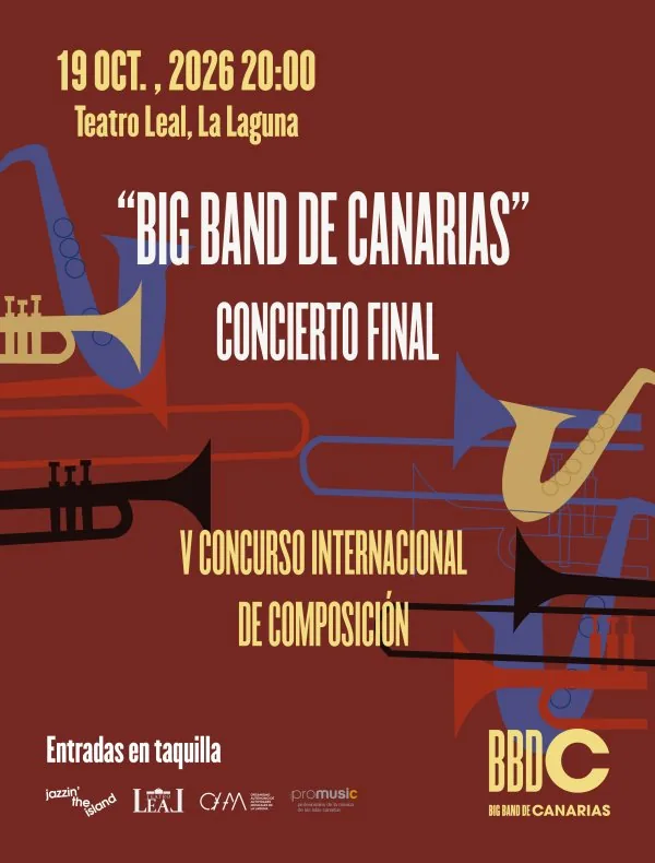 5th Canary Islands Big Band Composition Competition — Music in San Cristóbal de La Laguna, Tenerife