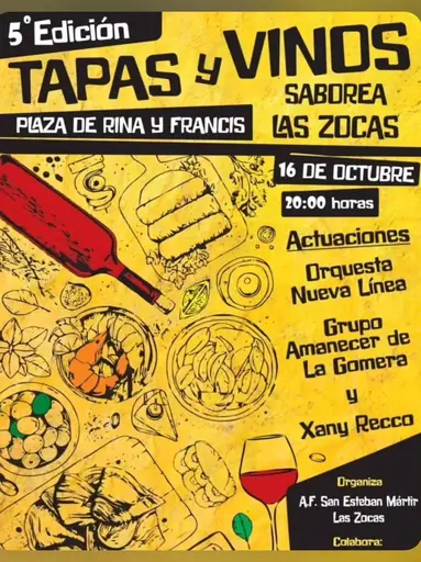V Edición de Tapas y Vinos — Gastronomía en San Miguel de Abona, Tenerife
