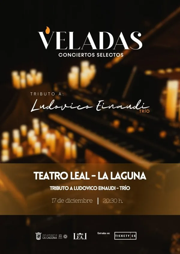 Veladas - Tributo a Ludovico Einaudi — Música en San Cristóbal de La Laguna, Tenerife