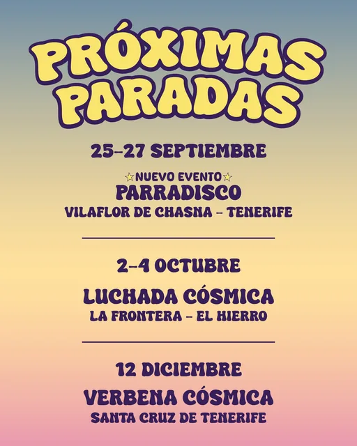 Cosmic Night Out — Festivals in Santa Cruz de Tenerife, Tenerife