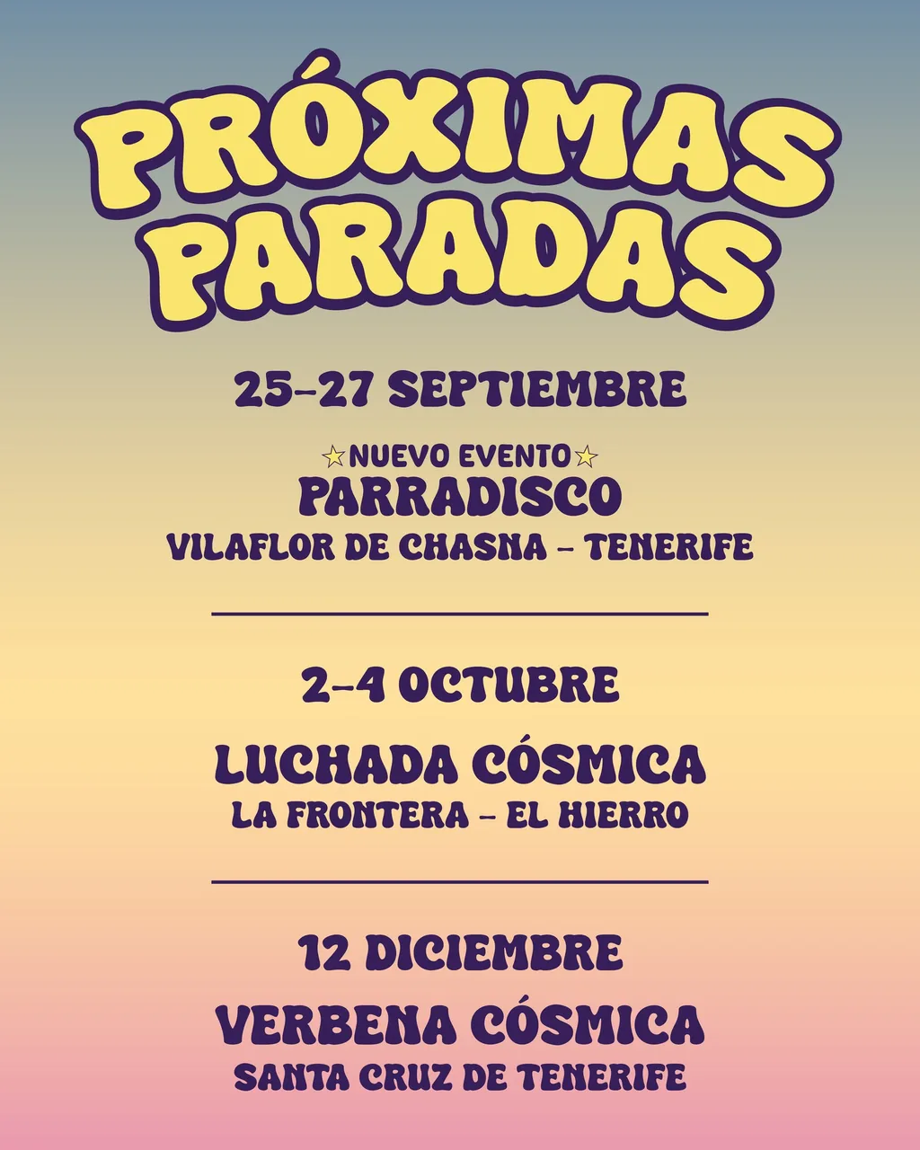 Verbena Cósmica — Fiestas y Festivales en Santa Cruz de Tenerife, Tenerife