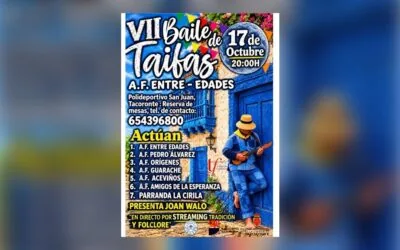 7th ENTRE-EDADES Folk Group's Taifas Dance — Traditional Festivities in Tacoronte, Tenerife
