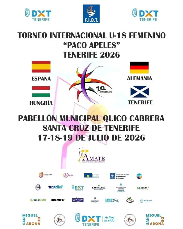 10th International U-18 Women's Tournament 'Paco Apeles' — Sports & Adventure in Santa Cruz de Tenerife, Tenerife