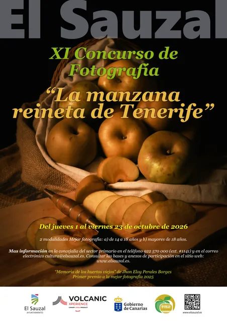 11th La Manzana Reineta de Tenerife Photography Competition 2026 — Workshops & Training in El Sauzal, Tenerife