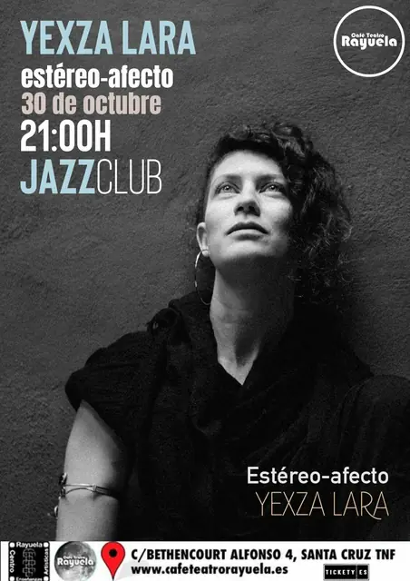 Yexza Lara 'Estéreo-afecto' at Café Teatro Rayuela — Music in Santa Cruz de Tenerife, Tenerife