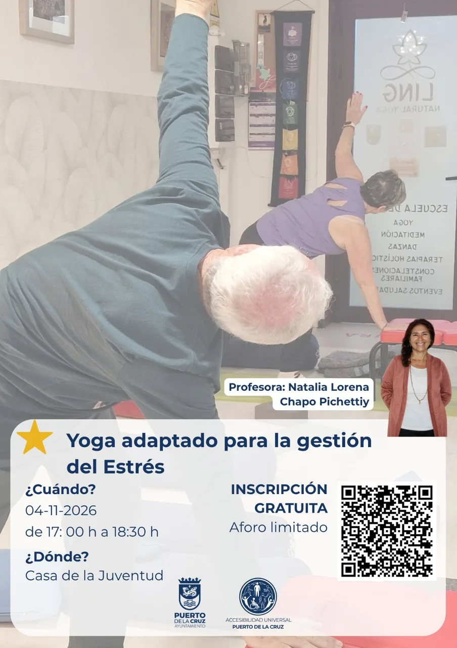 Adapted Yoga for Stress Management — Sports & Adventure in Puerto de la Cruz, Tenerife